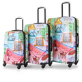 TUCCI Italy J’AIME PARIS (20", 24", 28") 3 PC Travel Luggage Set