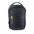TUCCI Italy CityRider 17.7" Backpack, Multi-Compartment, Laptop & Bottle Pockets, Black
