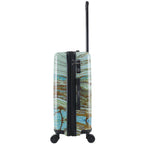 TUCCI Italy Earth Art Emerald Marble 3 PC Set (20", 24", 28") Luggage Suitcase