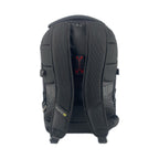TUCCI Italy SportRider 18.1" Backpack – Black, Laptop Compartment, Hidden Back Pocket, Luggage Strap, Multi‑Organizer Design
