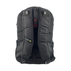 TUCCI Italy HitchHiker 19.7" Backpack – Black, Multi‑Compartment Organizer, Laptop Pocket, Breathable Back, Water Bottle Pockets