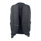 TUCCI Italy Adventurer 17" Backpack – Black, Lightweight Travel Pack with Laptop Compartment, Water Bottle Pockets, Padded Straps