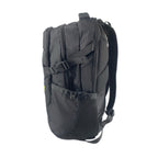 TUCCI Italy HitchHiker 19.7" Backpack – Black, Multi‑Compartment Organizer, Laptop Pocket, Breathable Back, Water Bottle Pockets