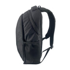 TUCCI Italy Dynamo 17.7" Backpack – Black, Lightweight Daily Pack with Laptop Compartment, Organizer Pockets, Water Bottle Storage