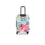 TUCCI Italy J'aime Paris 20" Carry On Luggage Travel Suitcase
