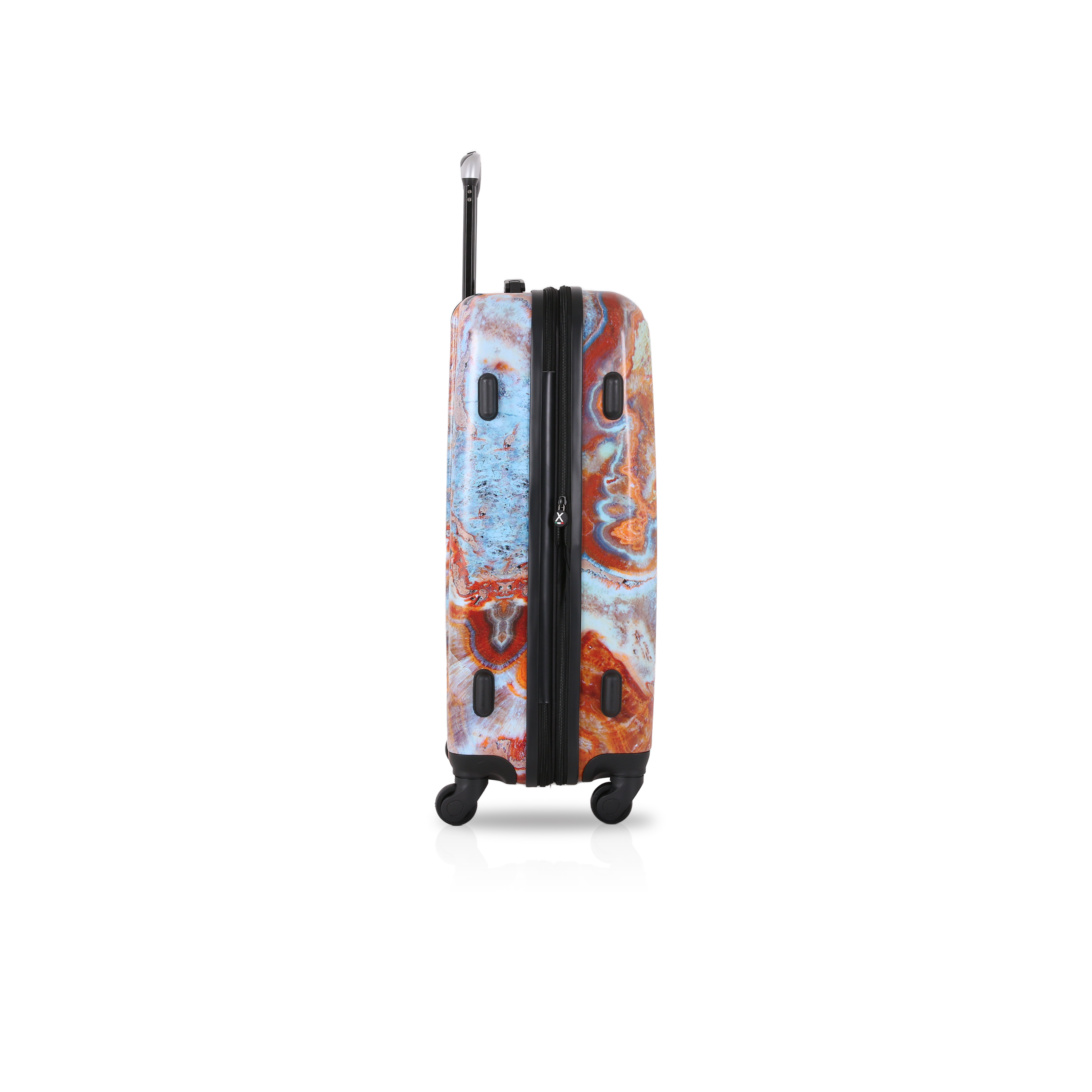 TUCCI Italy TURKISH MARBLE (20", 24", 28") 3 PC Suitcase Set