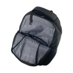 TUCCI Italy Dynamo 17.7" Backpack – Black, Lightweight Daily Pack with Laptop Compartment, Organizer Pockets, Water Bottle Storage