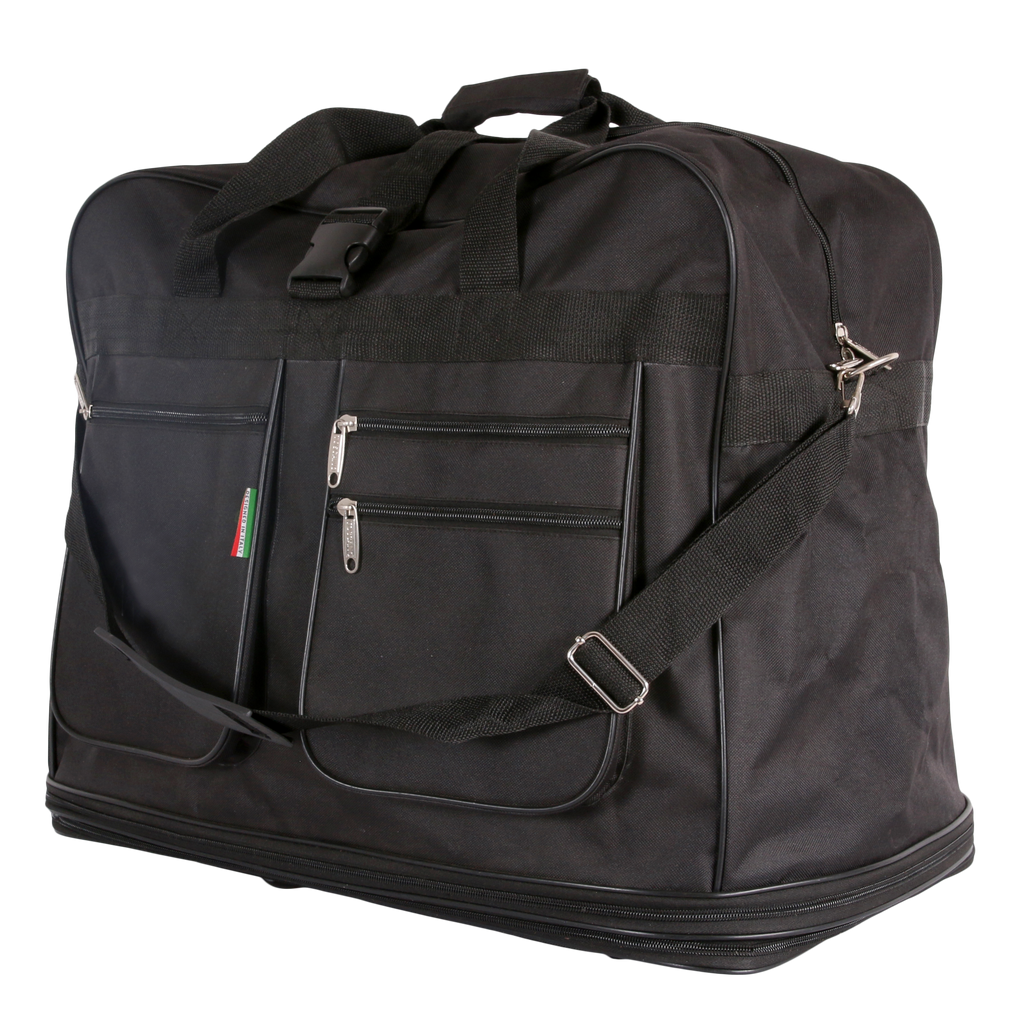 Toscano Italy Immenso Softside Spinner Travel Bag, Expandable 36‑Inch Luggage
