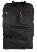 Toscano Italy Immenso Softside Spinner Travel Bag, Expandable 36‑Inch Luggage