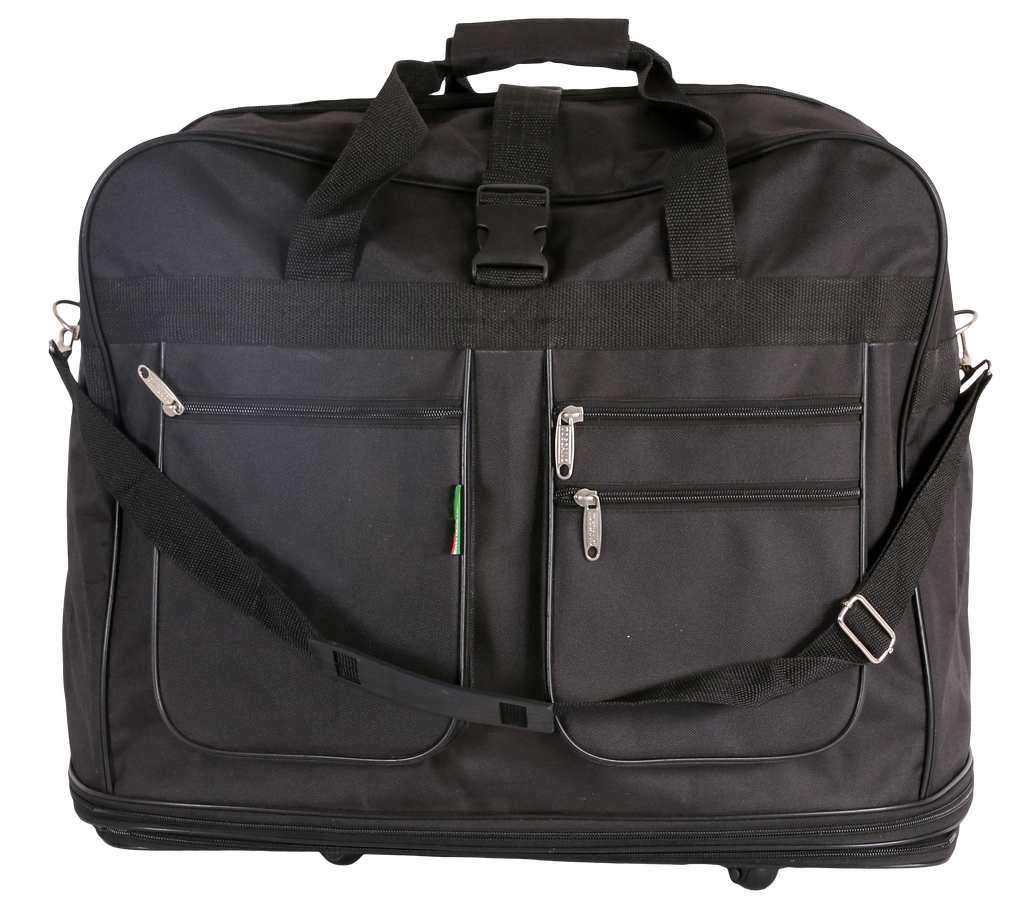 Toscano Italy Immenso Softside Spinner Travel Bag, Expandable 36‑Inch Luggage