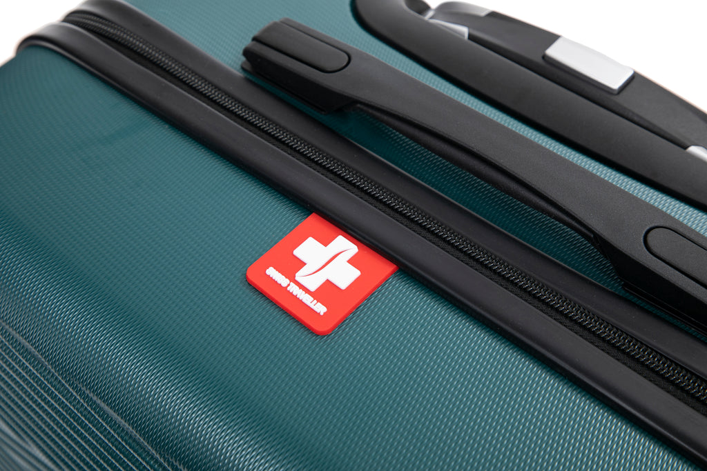 Swiss Traveller Verossa 3-Piece Hardside Spinner Luggage Set, 20/24/28 Inches