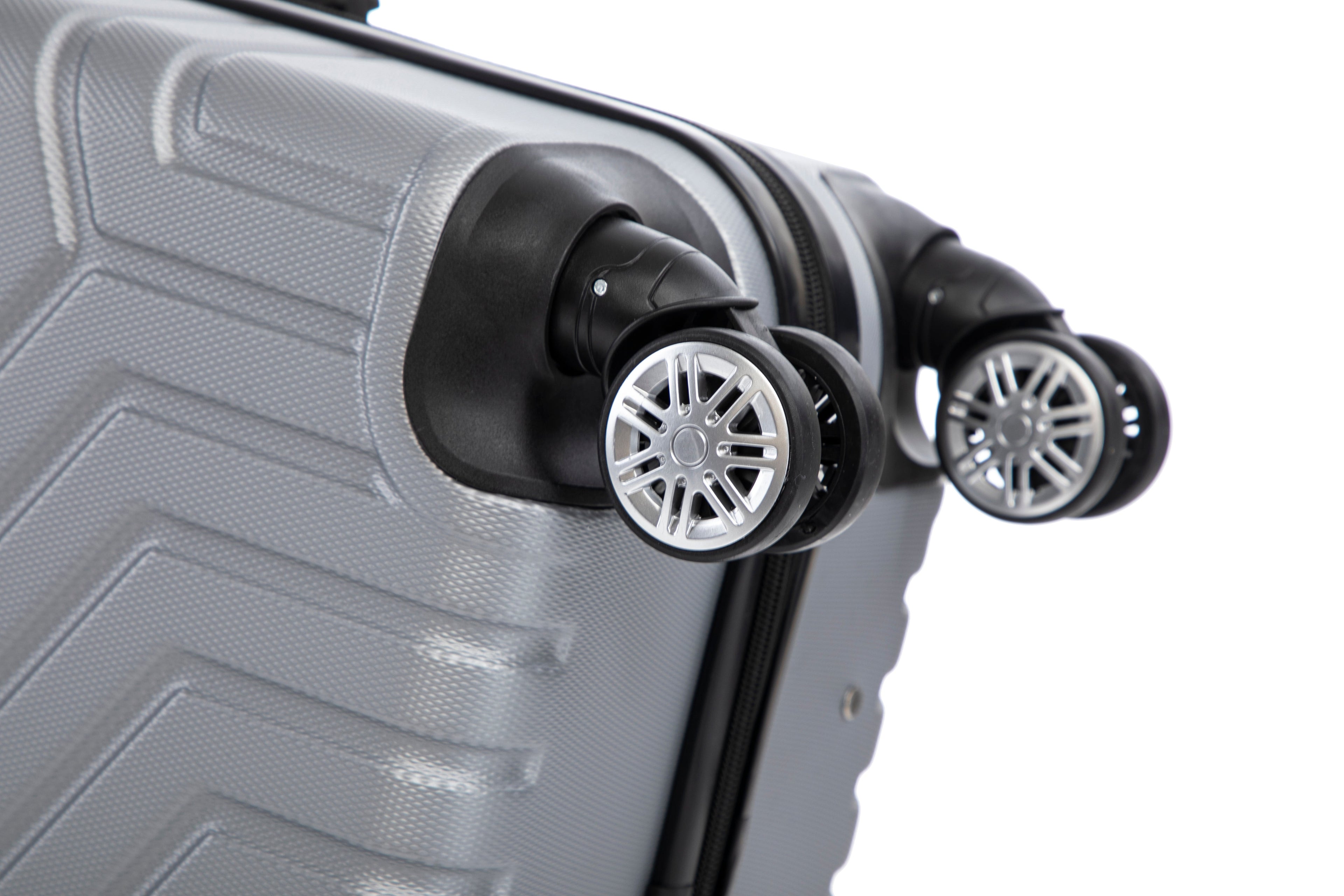 Swiss Traveller Travaro 3-Piece Hardside Spinner Luggage Set, 20/24/28 Inches