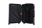 Swiss Traveller Travaro 3-Piece Hardside Spinner Luggage Set, 20/24/28 Inches