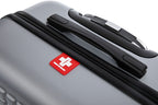 Swiss Traveller Quadric 3-Piece Hardside Spinner Luggage Set, 20/24/28 Inches