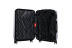 Swiss Traveller Quadric 3-Piece Hardside Spinner Luggage Set, 20/24/28 Inches