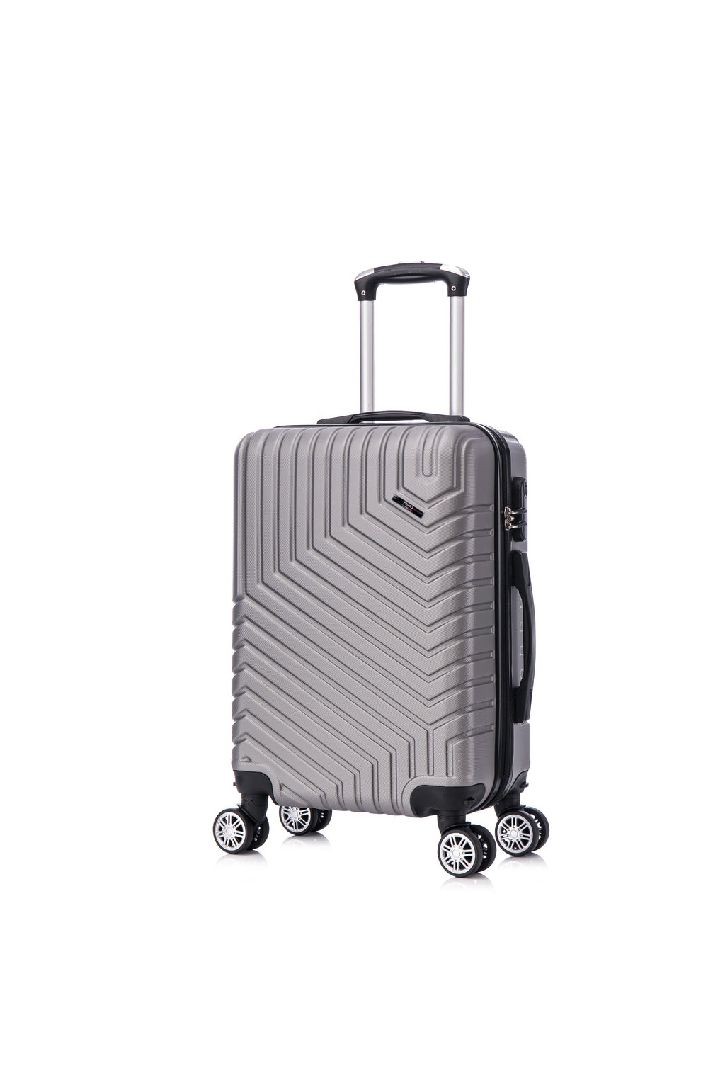 Tucci Primo Italy Resistenza 3-Piece Expandable Hardside Luggage Set with Spinner Wheels & Built-in Lock, Lightweight ABS Suitcases, 20"/26"/30"