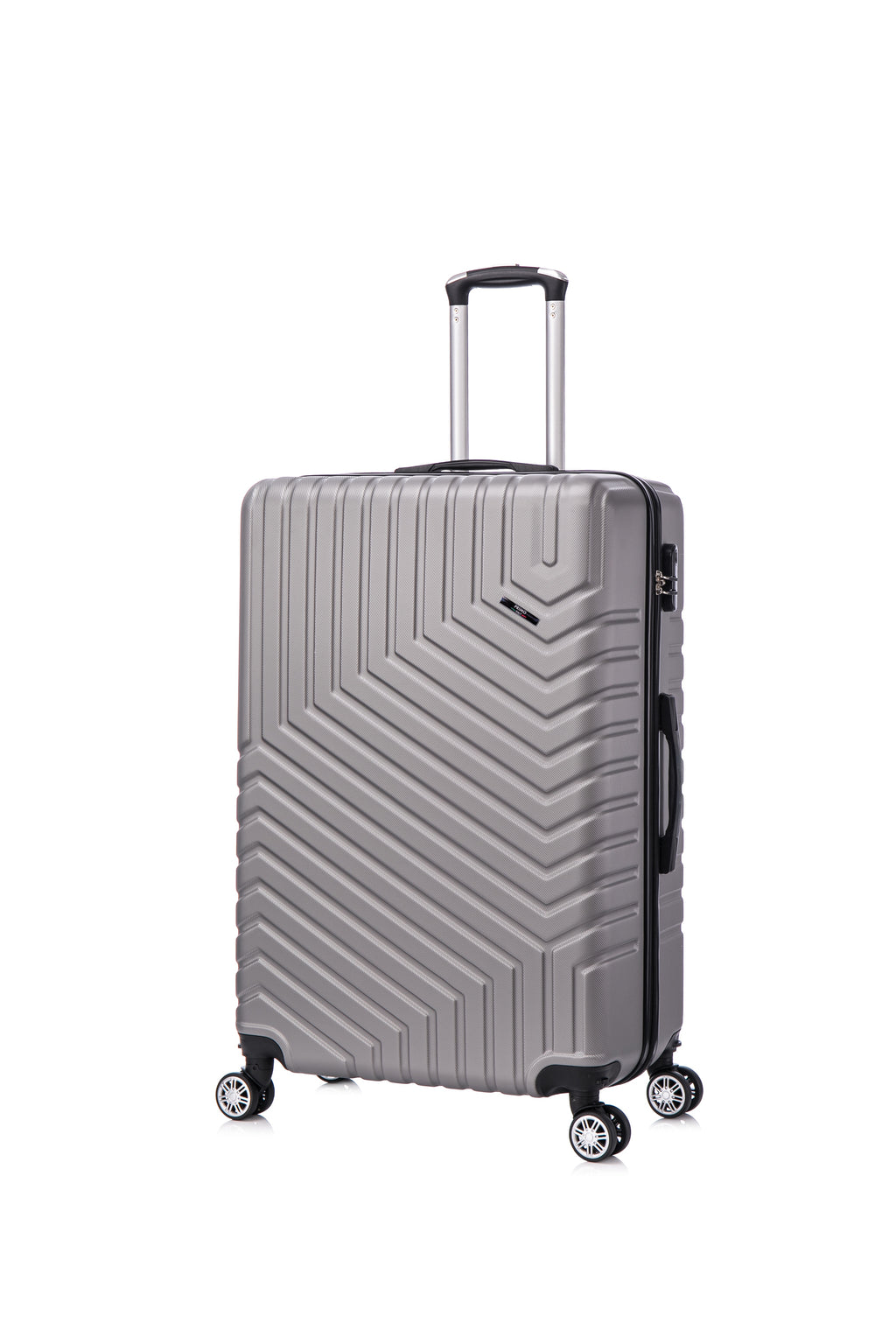 Tucci Primo Italy Resistenza 3-Piece Expandable Hardside Luggage Set with Spinner Wheels & Built-in Lock, Lightweight ABS Suitcases, 20"/26"/30"