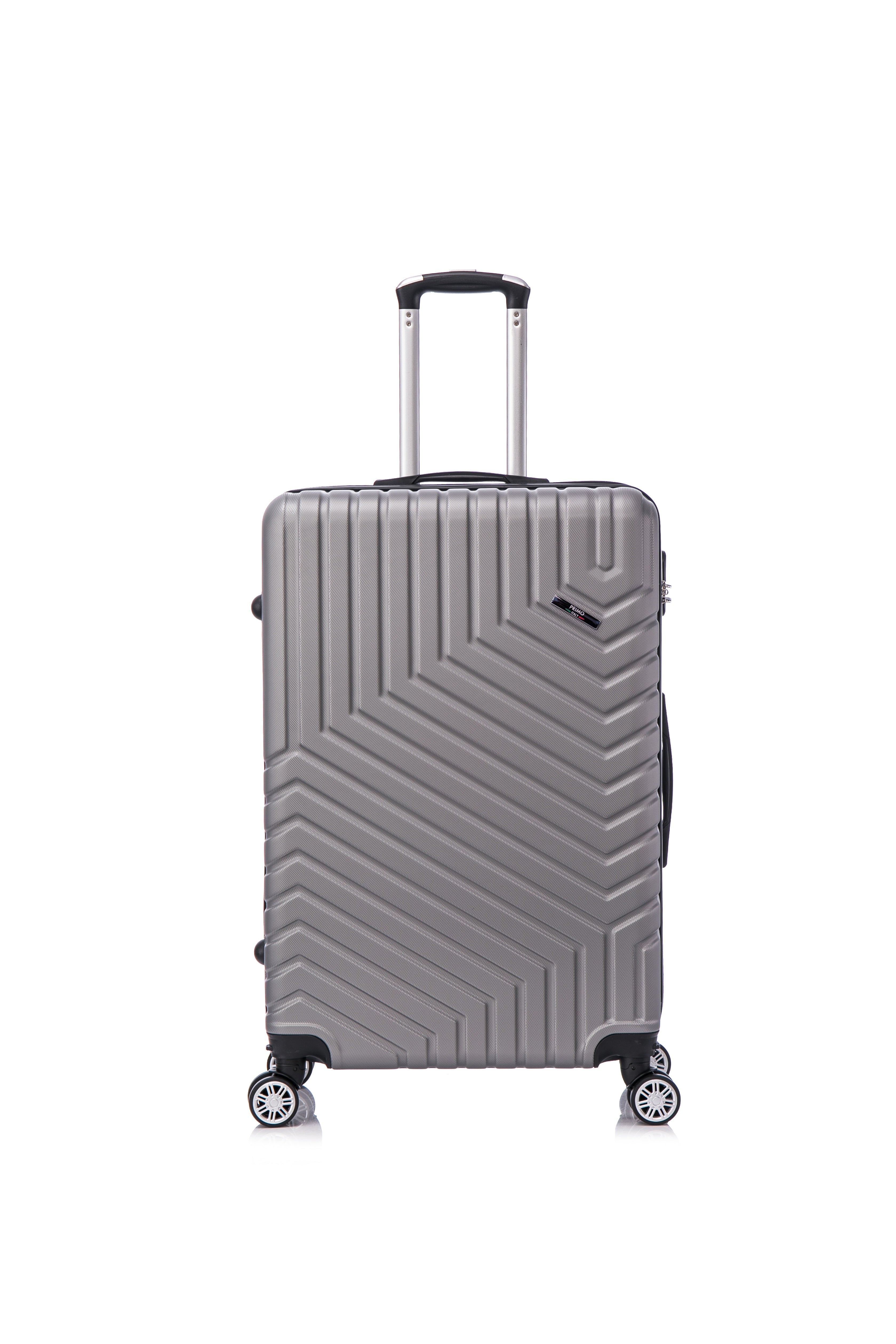 Tucci Primo Italy Resistenza 3-Piece Expandable Hardside Luggage Set with Spinner Wheels & Built-in Lock, Lightweight ABS Suitcases, 20"/26"/30"