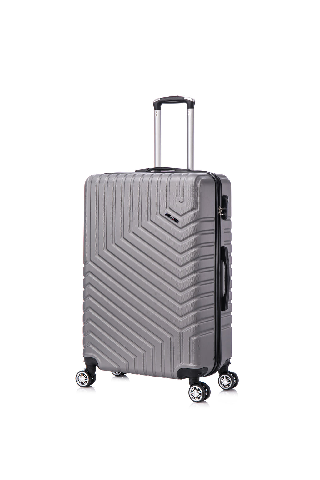 Tucci Primo Italy Resistenza 3-Piece Expandable Hardside Luggage Set with Spinner Wheels & Built-in Lock, Lightweight ABS Suitcases, 20"/26"/30"