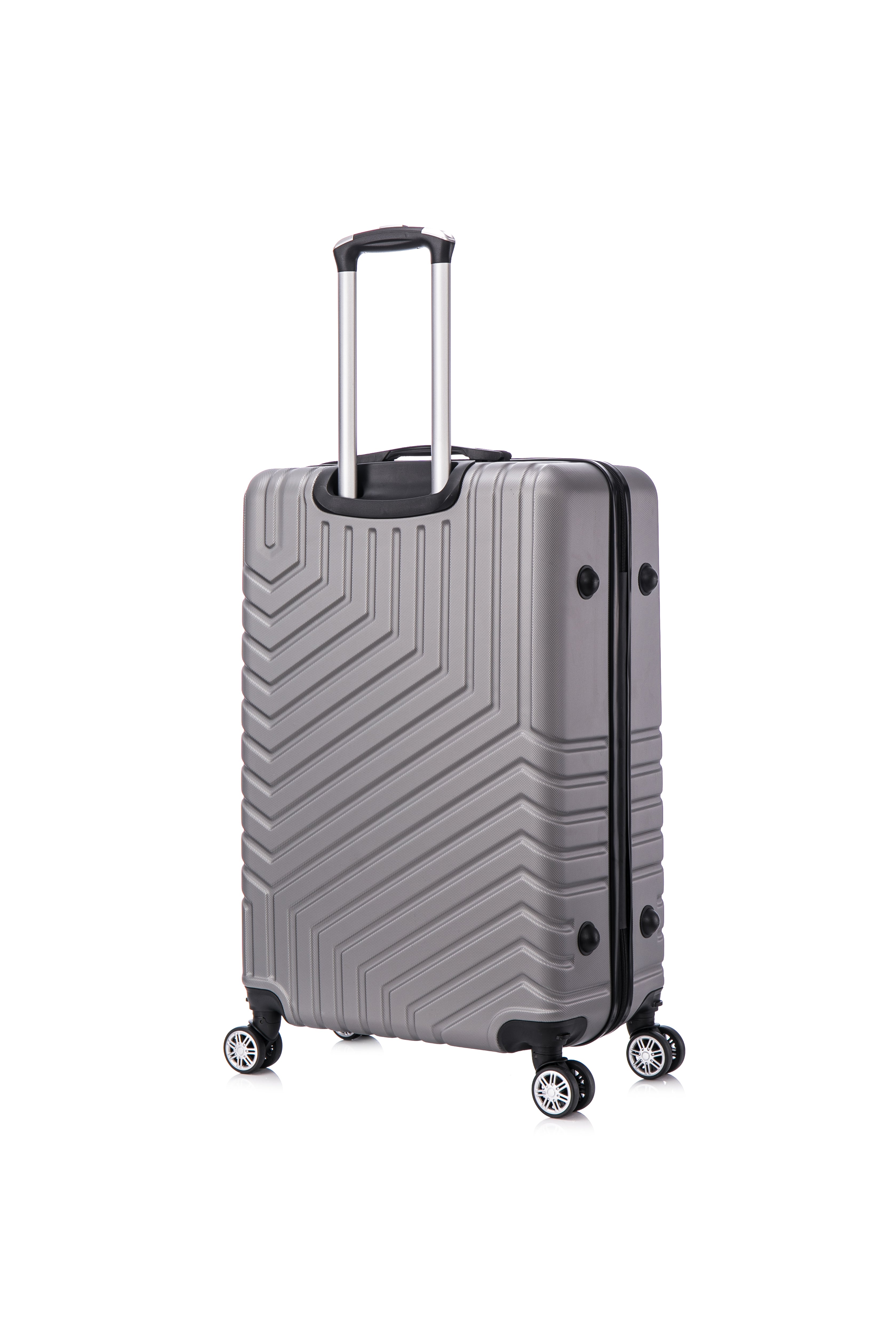 Tucci Primo Italy Resistenza 3-Piece Expandable Hardside Luggage Set with Spinner Wheels & Built-in Lock, Lightweight ABS Suitcases, 20"/26"/30"