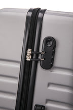 Tucci Primo Italy Resistenza 3-Piece Expandable Hardside Luggage Set with Spinner Wheels & Built-in Lock, Lightweight ABS Suitcases, 20"/26"/30"