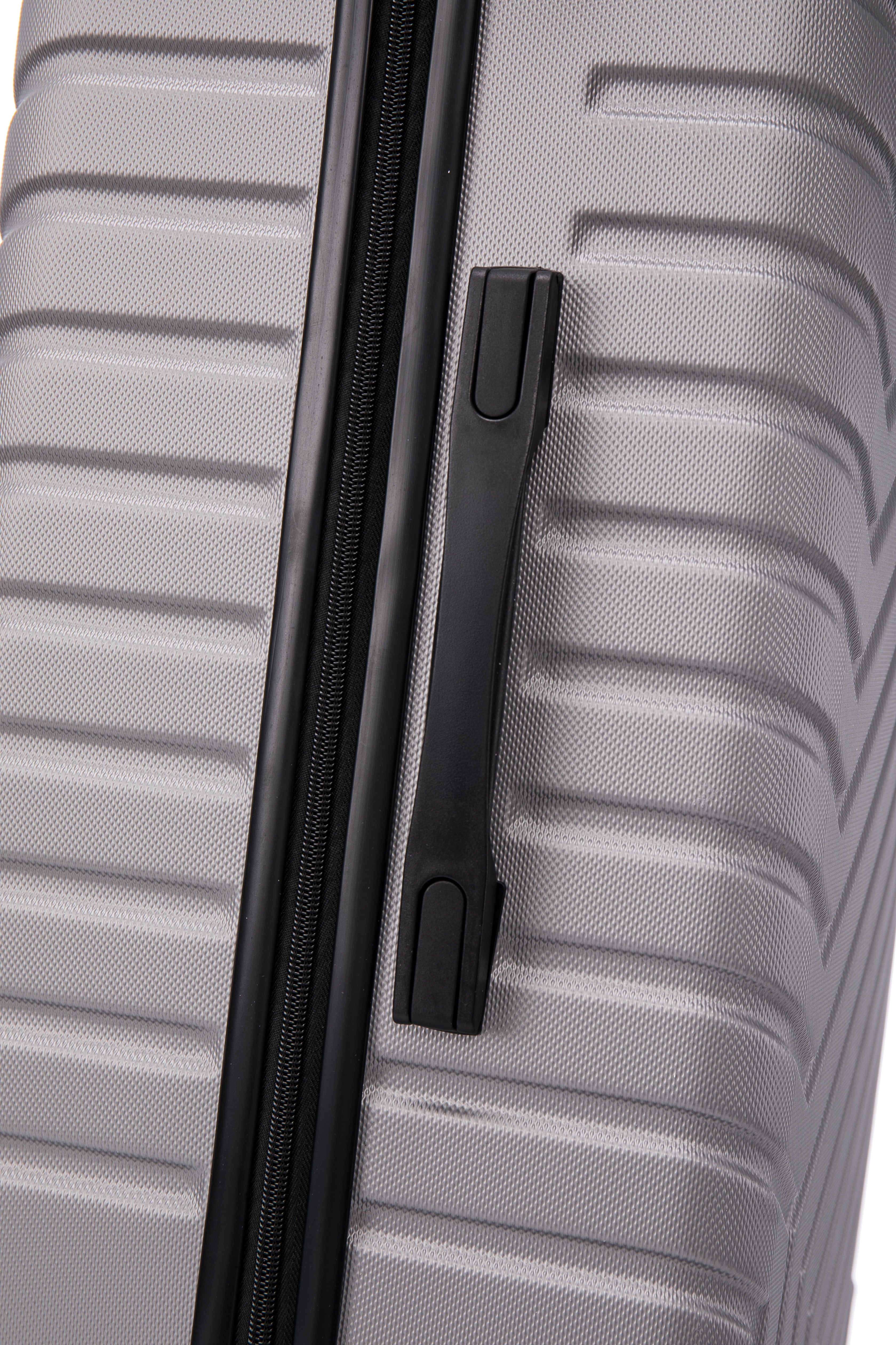 Tucci Primo Italy Resistenza 3-Piece Expandable Hardside Luggage Set with Spinner Wheels & Built-in Lock, Lightweight ABS Suitcases, 20"/26"/30"