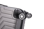 Tucci Primo Italy Resistenza 3-Piece Expandable Hardside Luggage Set with Spinner Wheels & Built-in Lock, Lightweight ABS Suitcases, 20"/26"/30"