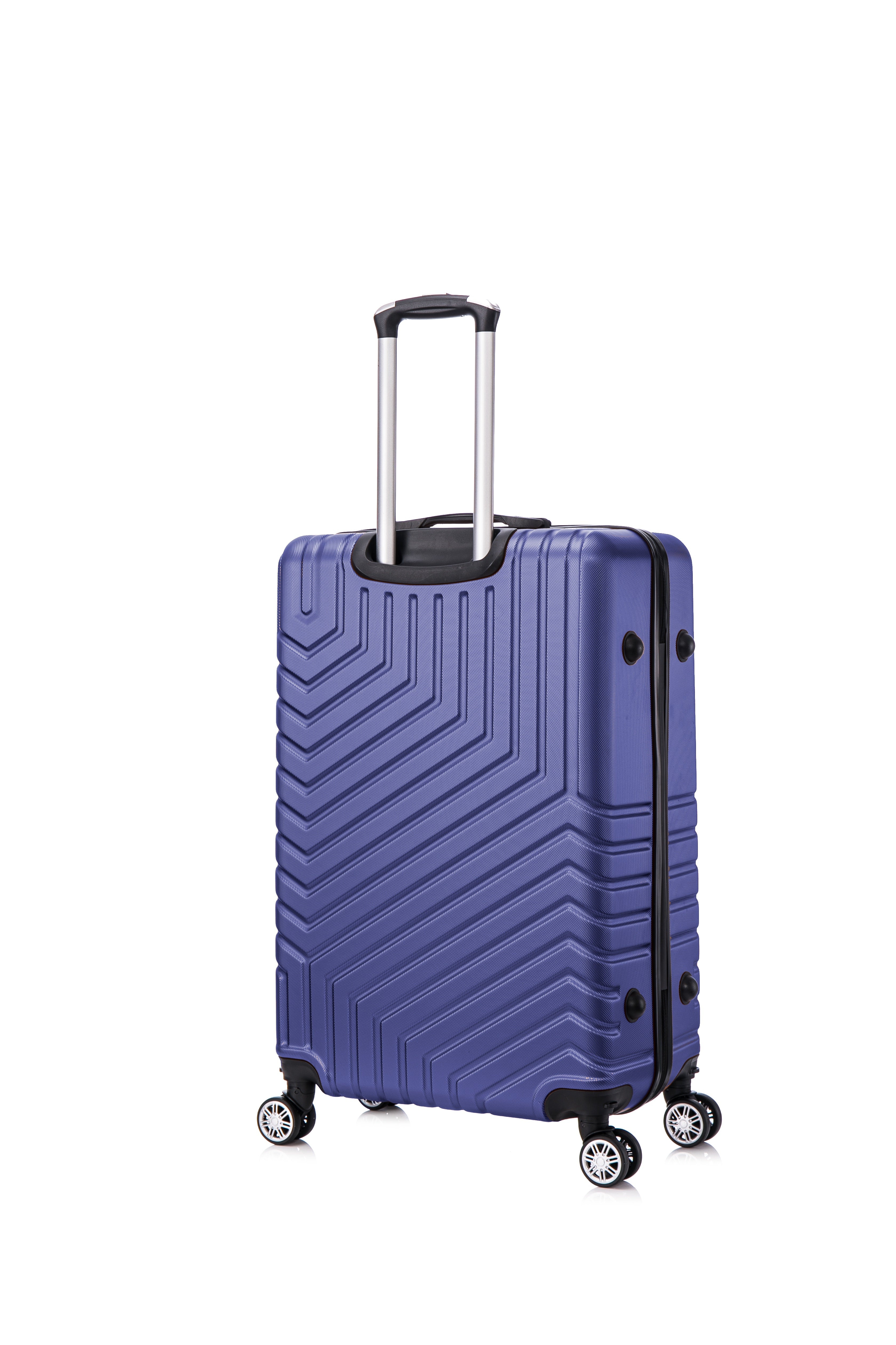 Tucci Primo Italy Resistenza 3-Piece Expandable Hardside Luggage Set with Spinner Wheels & Built-in Lock, Lightweight ABS Suitcases, 20"/26"/30"