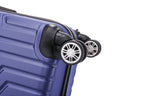 Tucci Primo Italy Resistenza 3-Piece Expandable Hardside Luggage Set with Spinner Wheels & Built-in Lock, Lightweight ABS Suitcases, 20"/26"/30"
