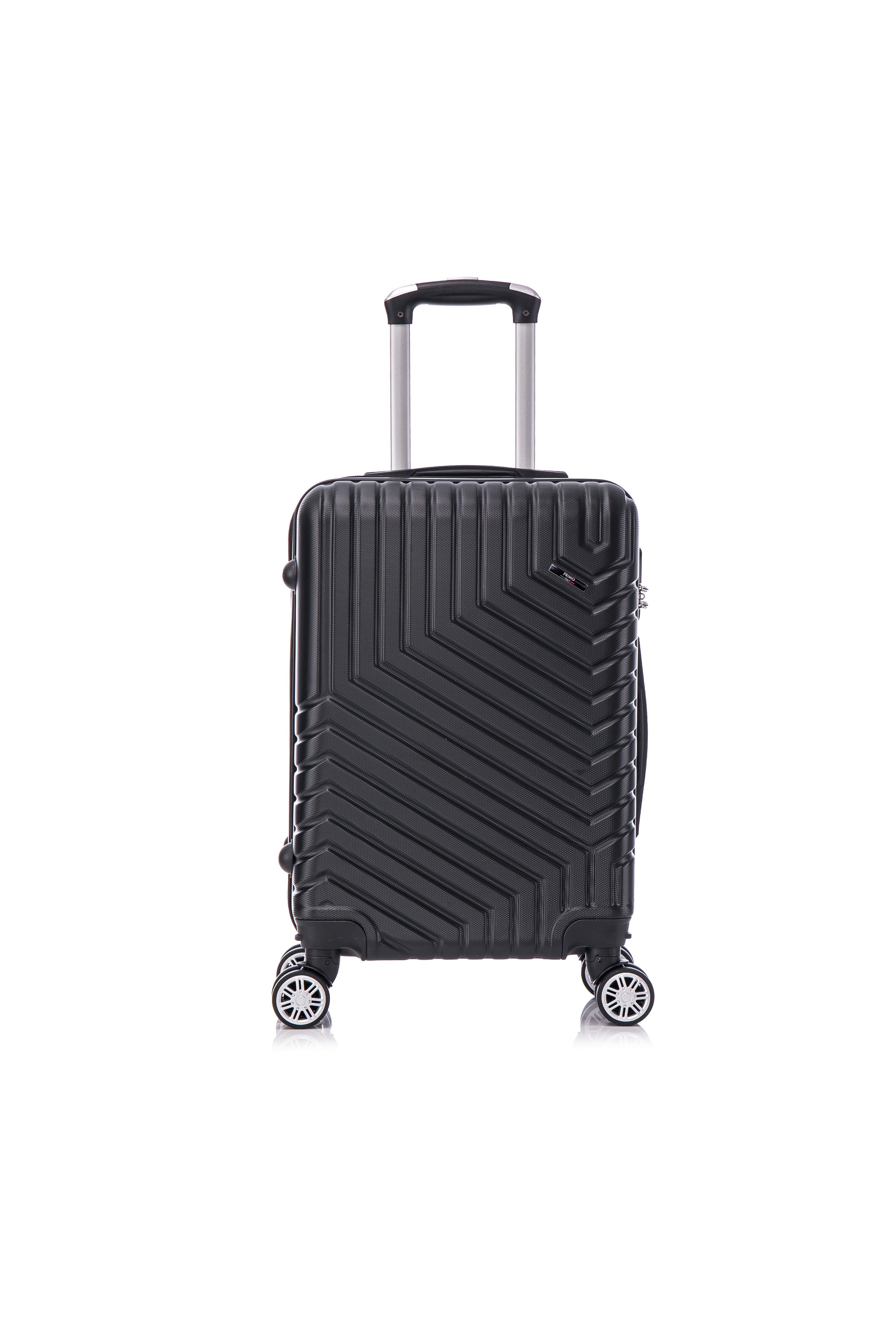 Tucci Primo Italy Resistenza 3-Piece Expandable Hardside Luggage Set with Spinner Wheels & Built-in Lock, Lightweight ABS Suitcases, 20"/26"/30"