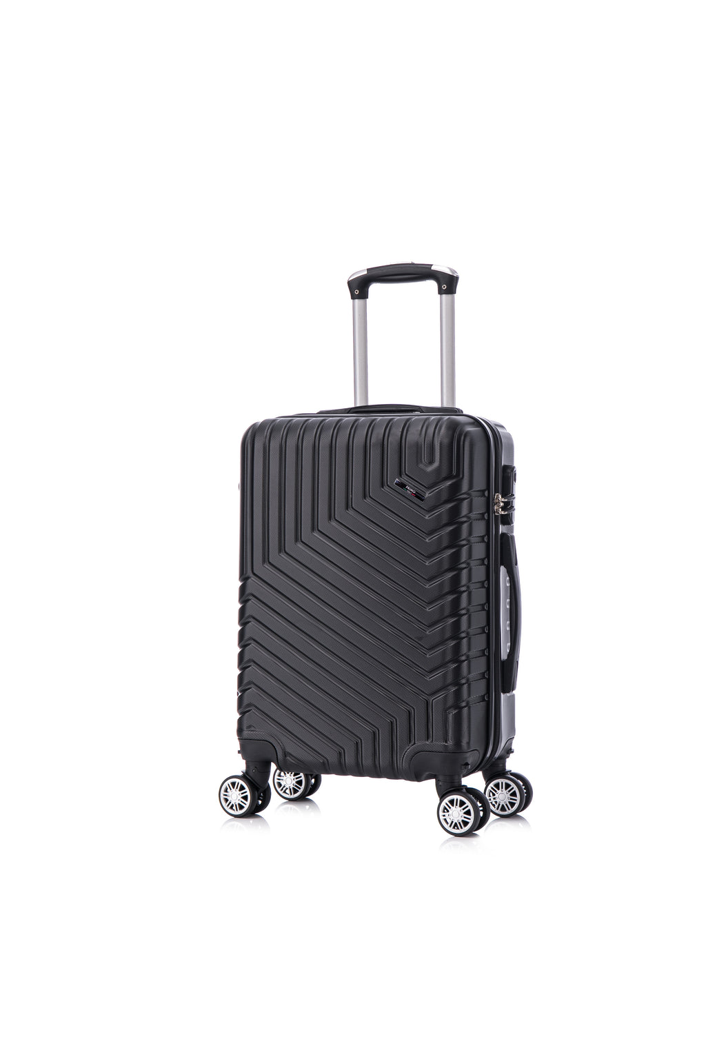 Tucci Primo Italy Resistenza 3-Piece Expandable Hardside Luggage Set with Spinner Wheels & Built-in Lock, Lightweight ABS Suitcases, 20"/26"/30"