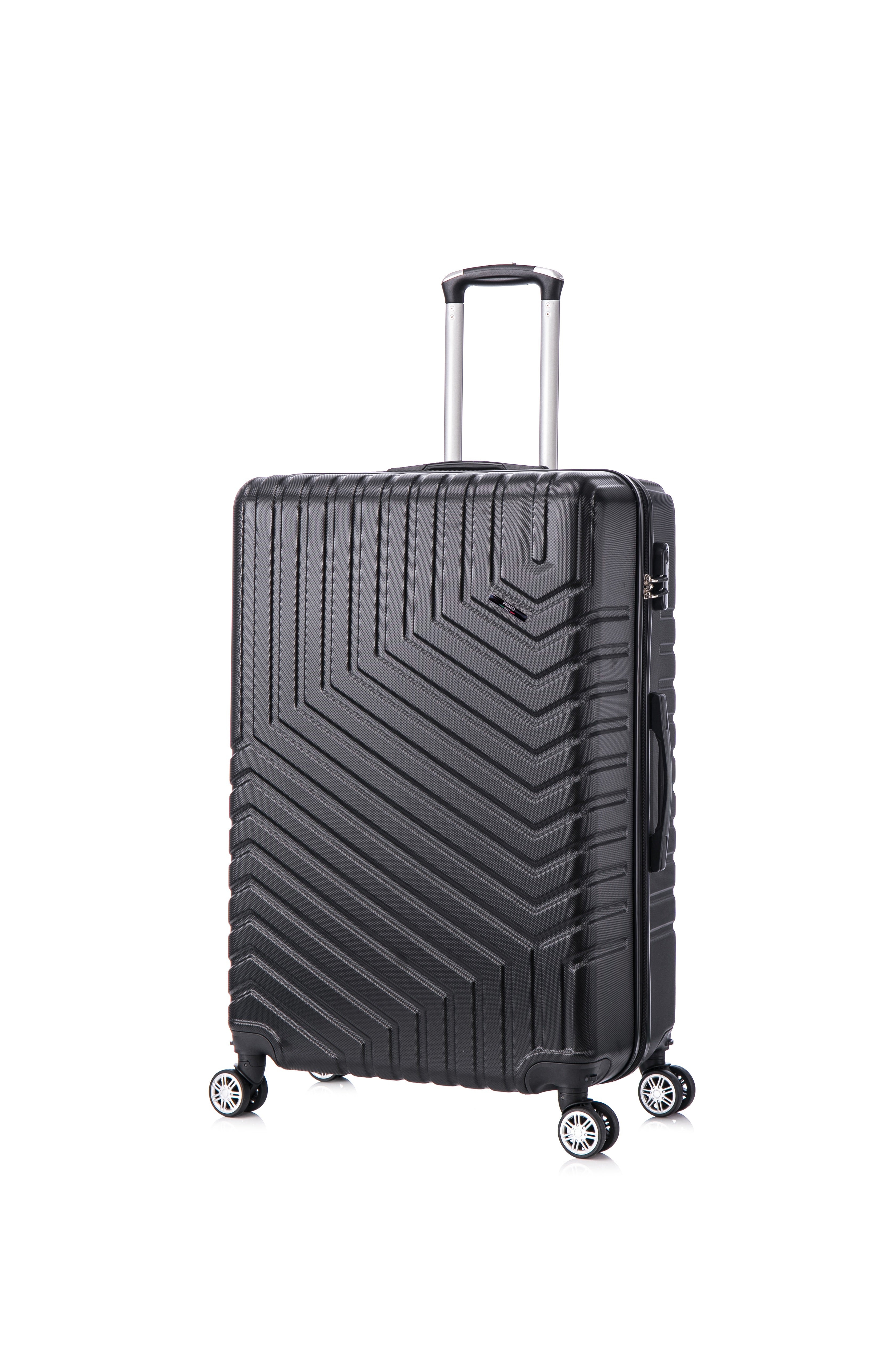 Tucci Primo Italy Resistenza 3-Piece Expandable Hardside Luggage Set with Spinner Wheels & Built-in Lock, Lightweight ABS Suitcases, 20"/26"/30"