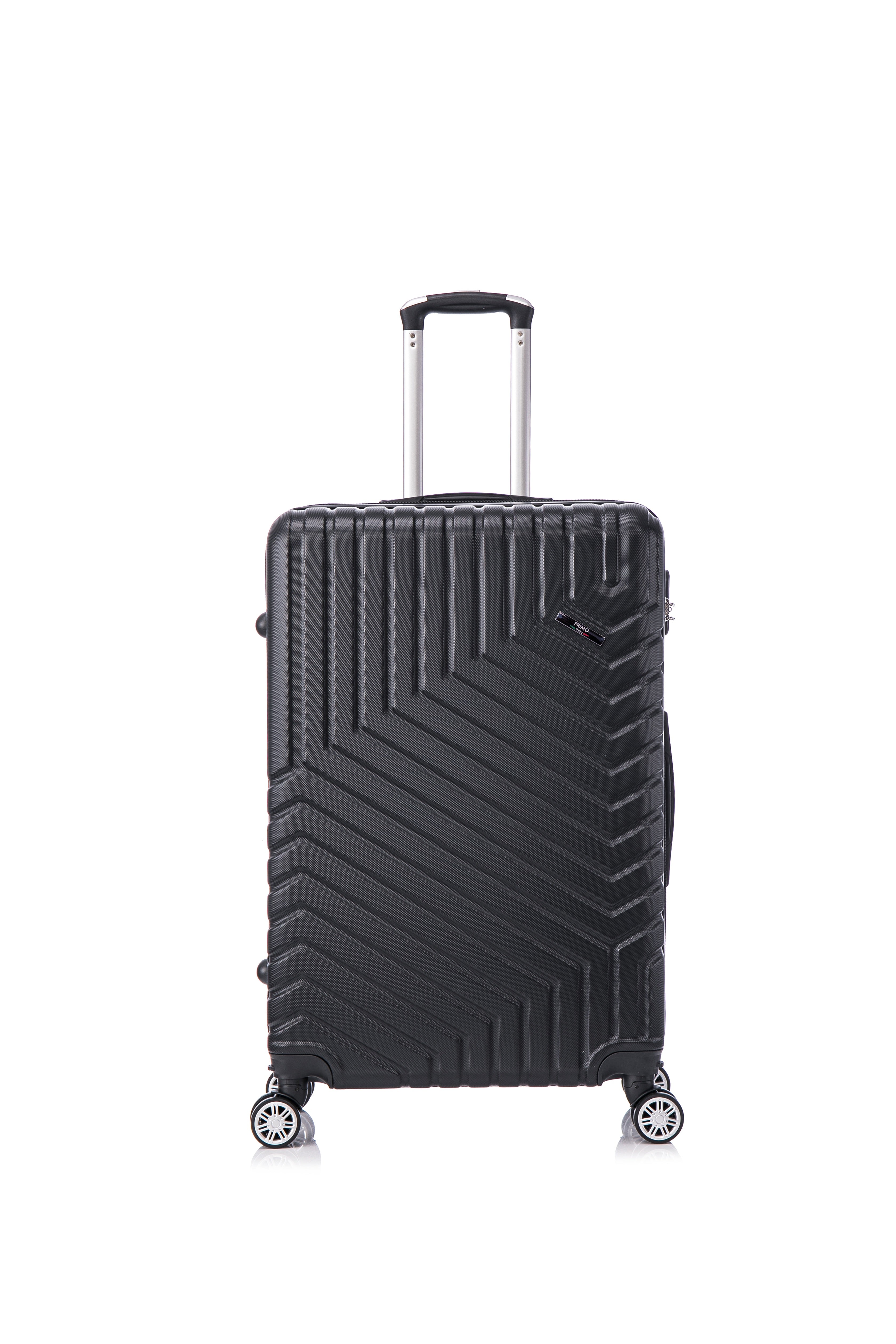 Tucci Primo Italy Resistenza 3-Piece Expandable Hardside Luggage Set with Spinner Wheels & Built-in Lock, Lightweight ABS Suitcases, 20"/26"/30"