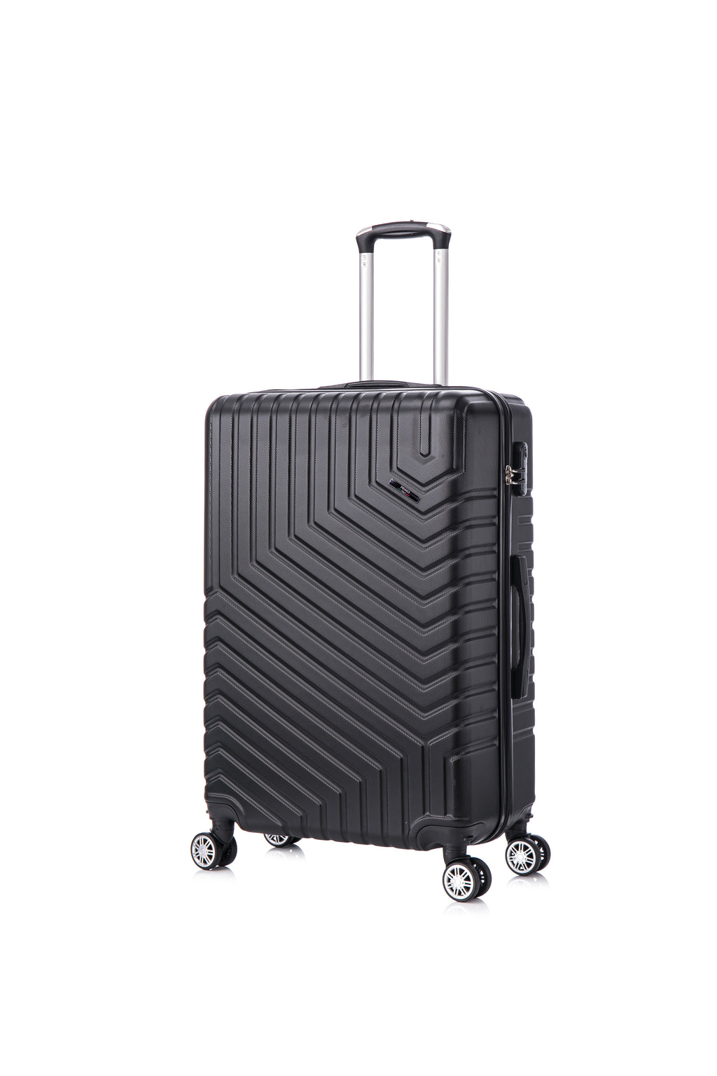 Tucci Primo Italy Resistenza 3-Piece Expandable Hardside Luggage Set with Spinner Wheels & Built-in Lock, Lightweight ABS Suitcases, 20"/26"/30"