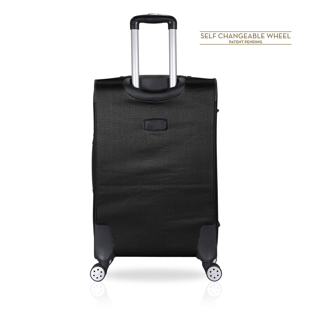 TUCCI Italy MENORI 20" Softside Carry On Suitcase for Travel