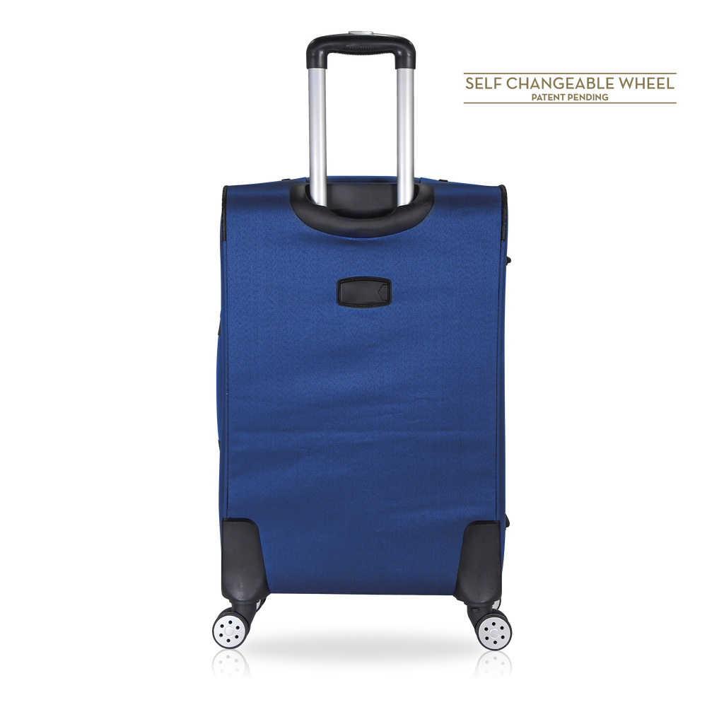 TUCCI Italy MENORI 20" Softside Carry On Suitcase for Travel