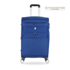 TUCCI Italy MENORI 20" Softside Carry On Suitcase for Travel