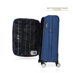 TUCCI Italy MENORI 20" Softside Carry On Suitcase for Travel