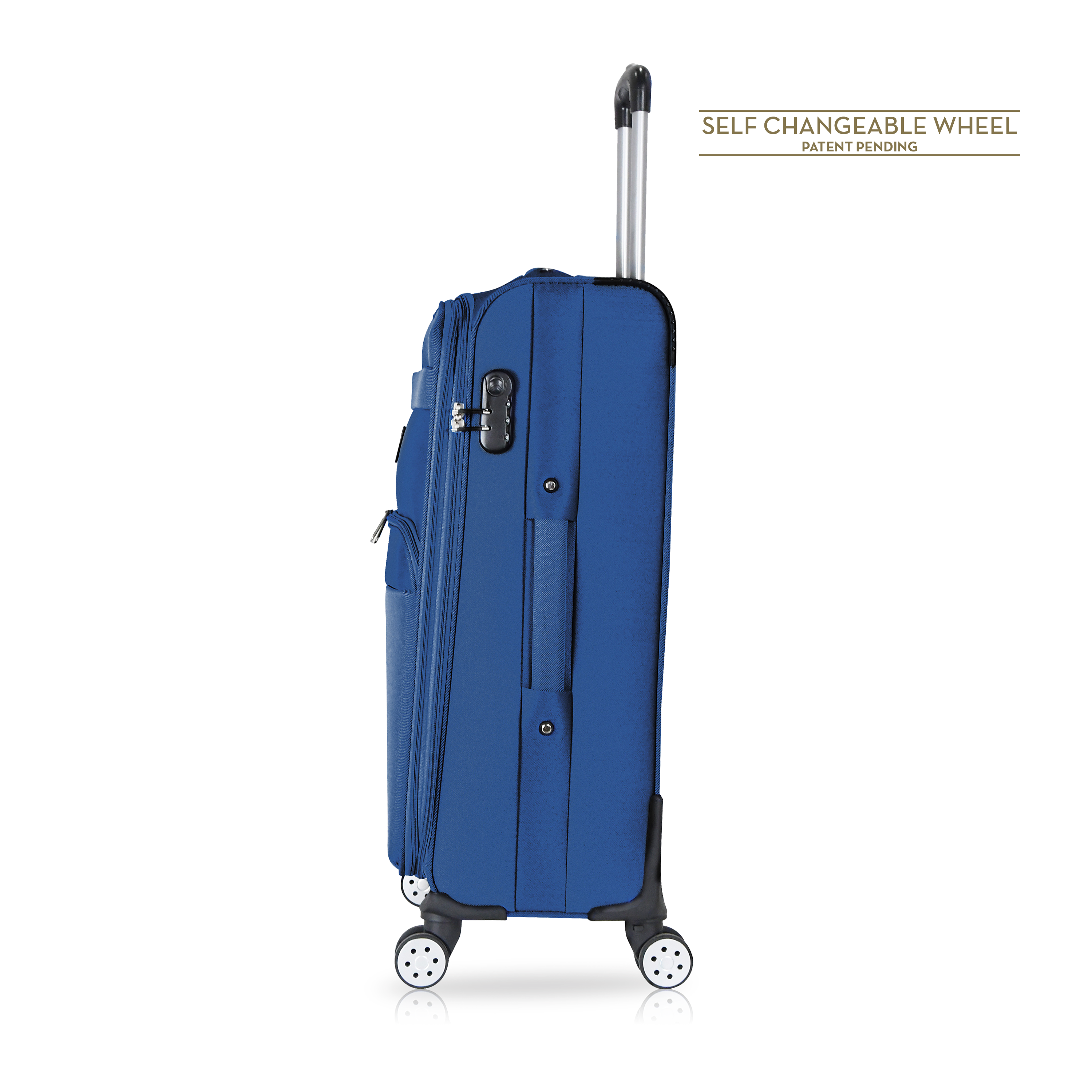 TUCCI Italy MENORI 20" Softside Carry On Suitcase for Travel