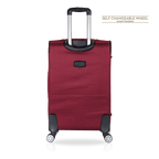 TUCCI Italy MENORI 20" Softside Carry On Suitcase for Travel