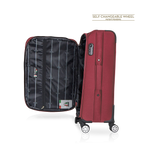 TUCCI Italy MENORI 20" Softside Carry On Suitcase for Travel