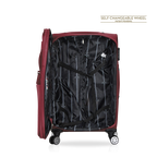 TUCCI Italy MENORI 20" Softside Carry On Suitcase for Travel