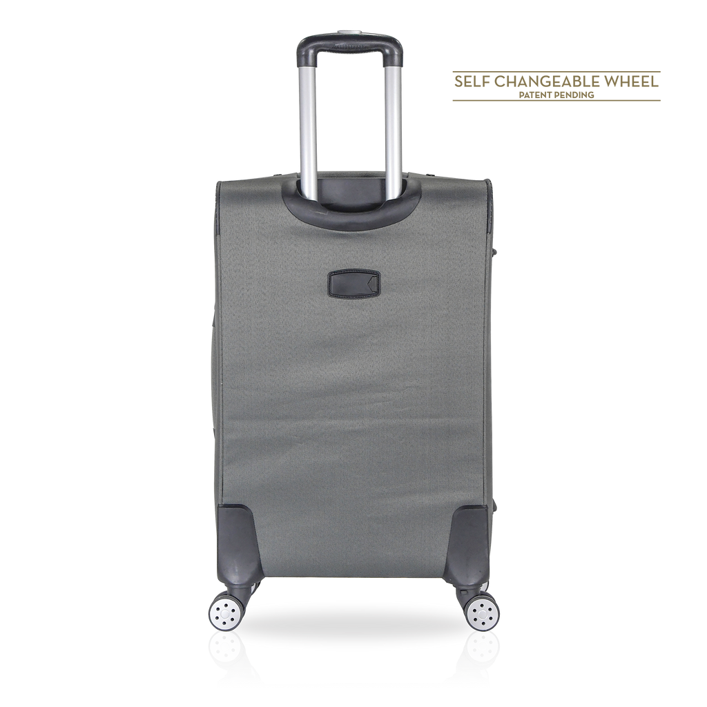 TUCCI Italy MENORI 20" Softside Carry On Suitcase for Travel
