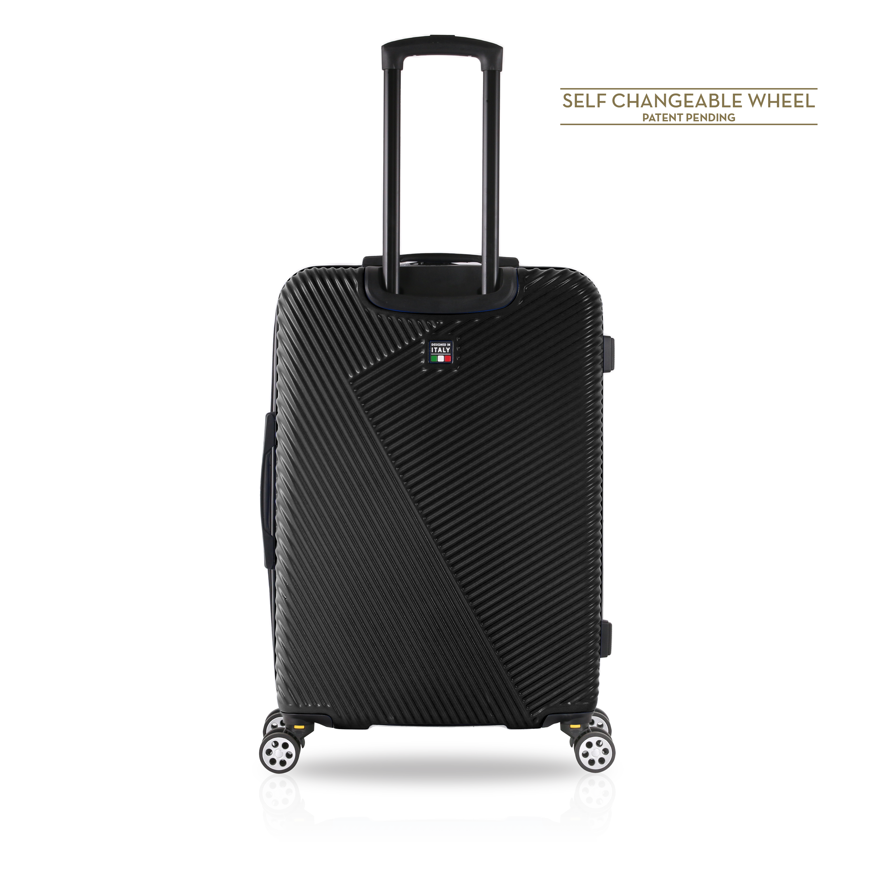 TUCCI Italy TESORO (22", 26", 30") 4-Wheeled Luggage Travel Suitcase