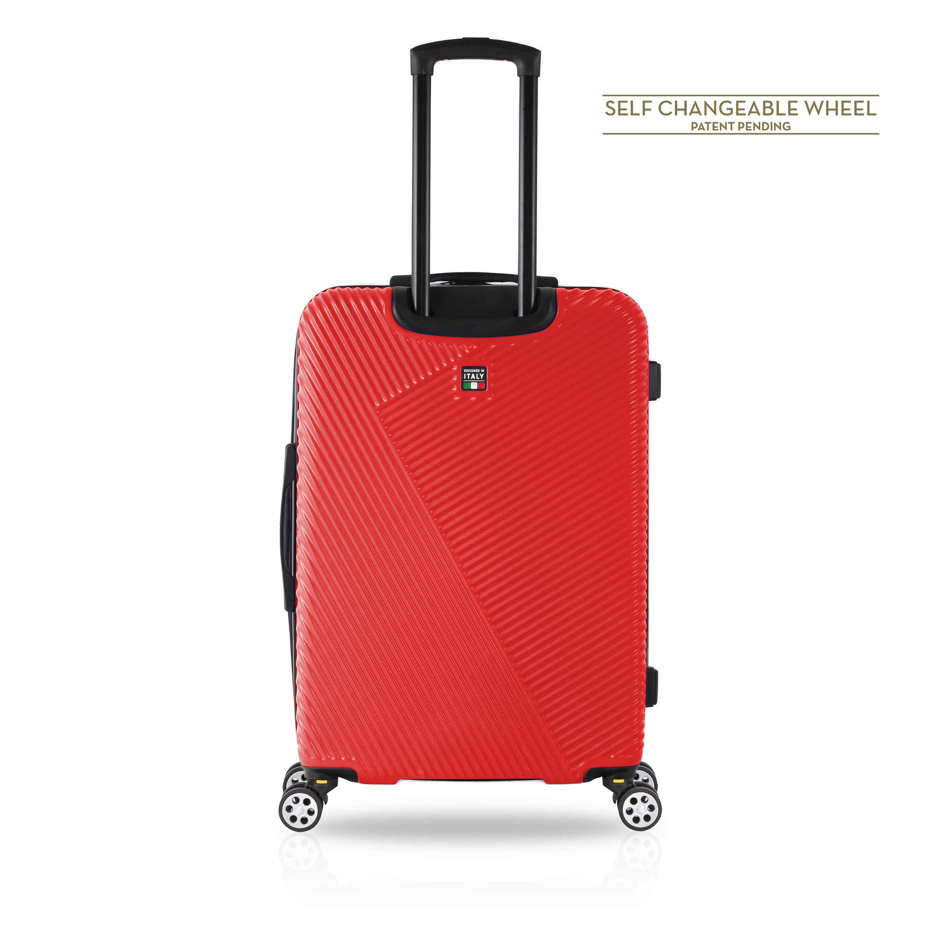 TUCCI Italy TESORO (22", 26", 30") 4-Wheeled Luggage Travel Suitcase