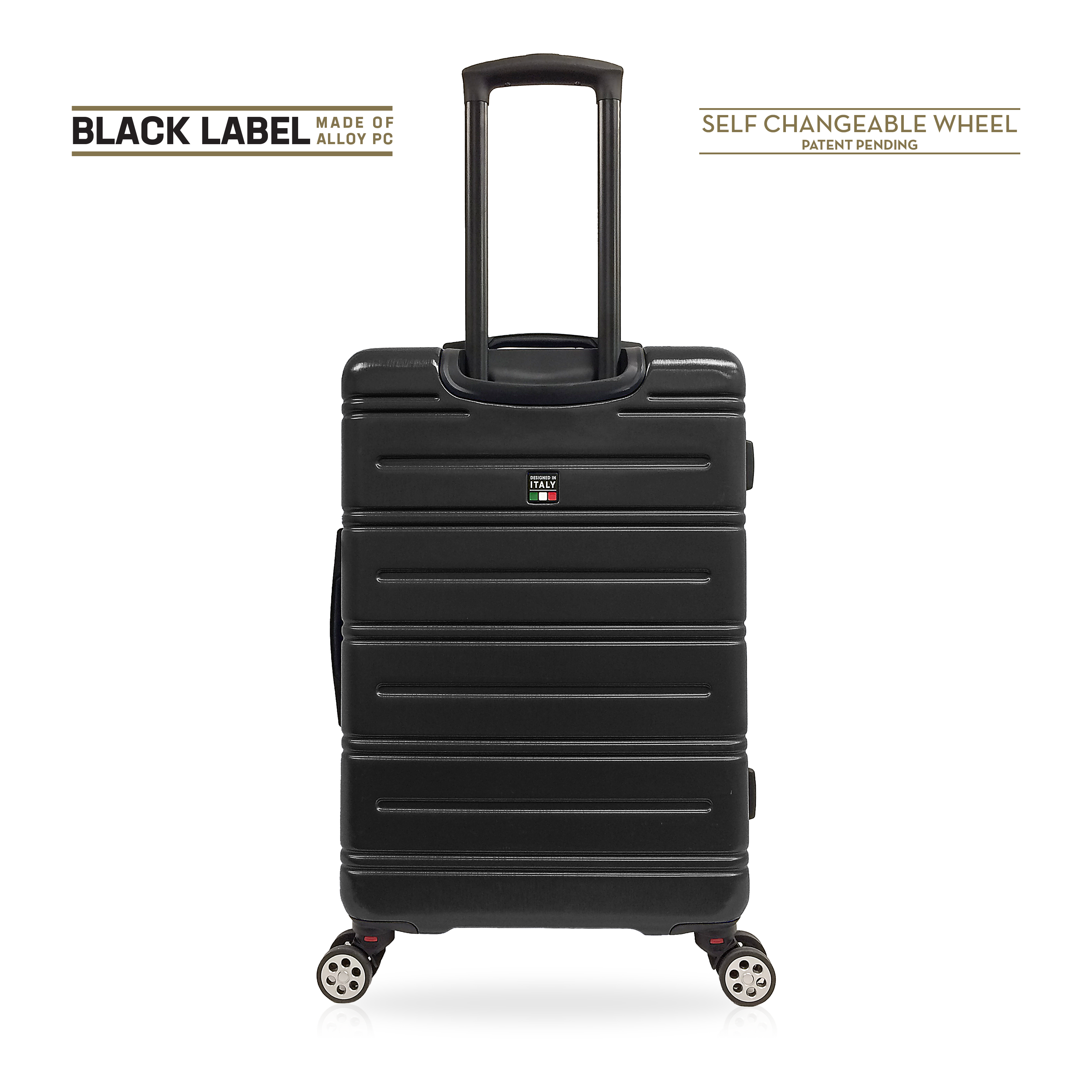 TUCCI Italy LETIZIA (20", 24", 28", 32") Expandable Spinner Wheel Suitcase
