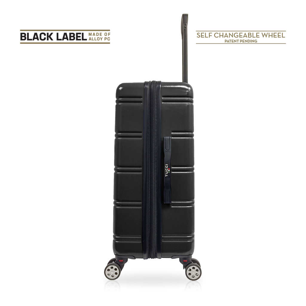 TUCCI Italy LETIZIA (20", 24", 28", 32") Expandable Spinner Wheel Suitcase