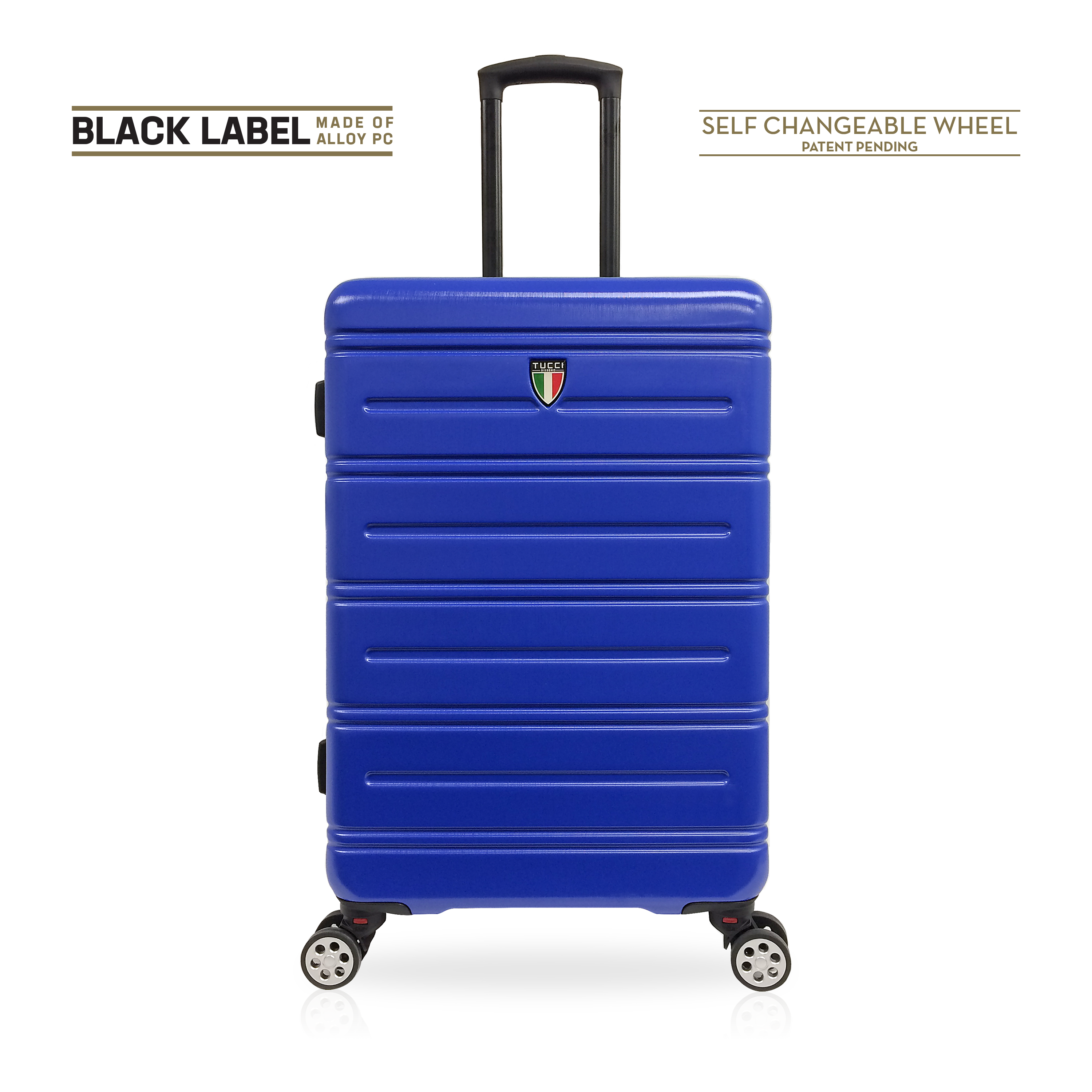 TUCCI Italy LETIZIA (20", 24", 28", 32") Expandable Spinner Wheel Suitcase