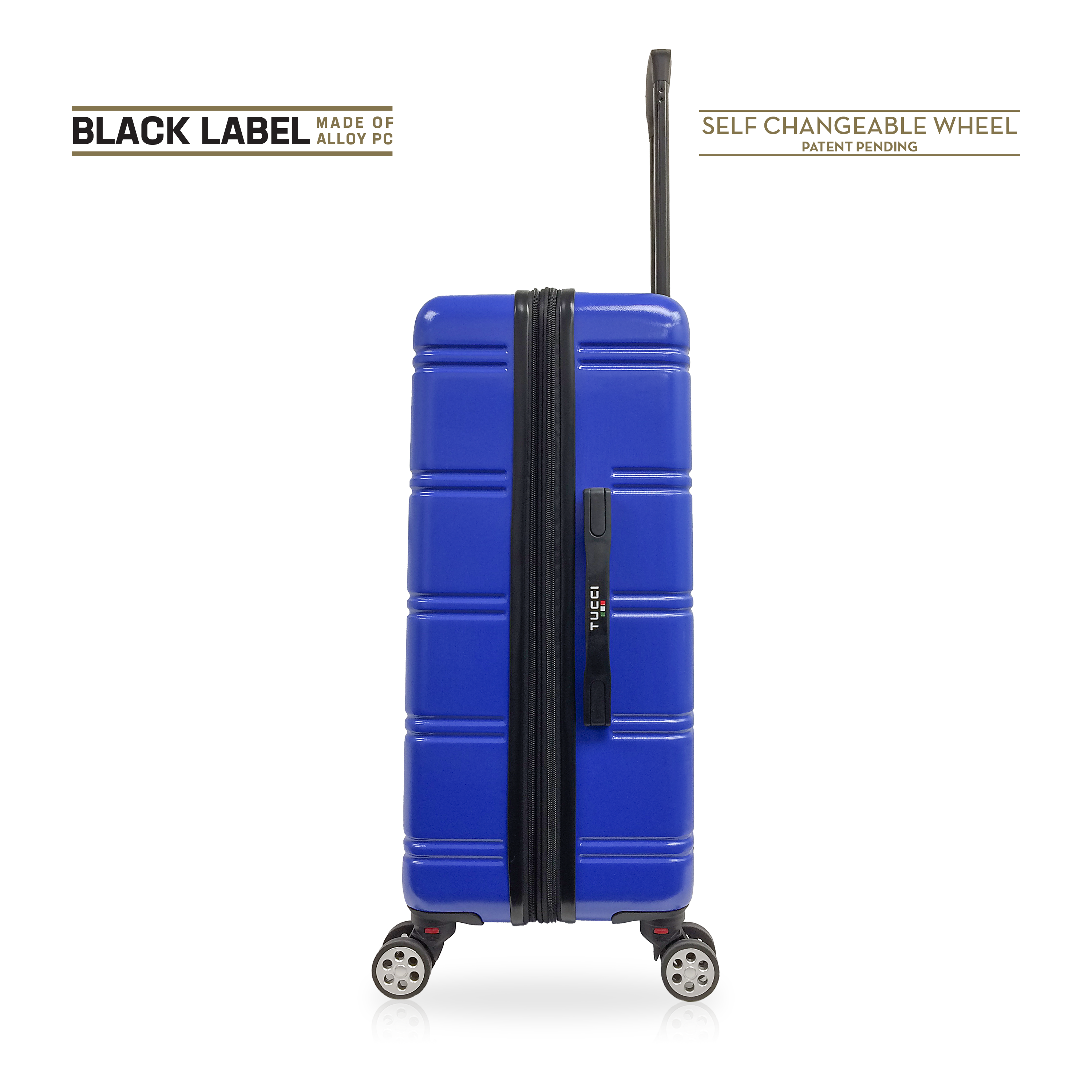 TUCCI Italy LETIZIA (20", 24", 28", 32") Expandable Spinner Wheel Suitcase