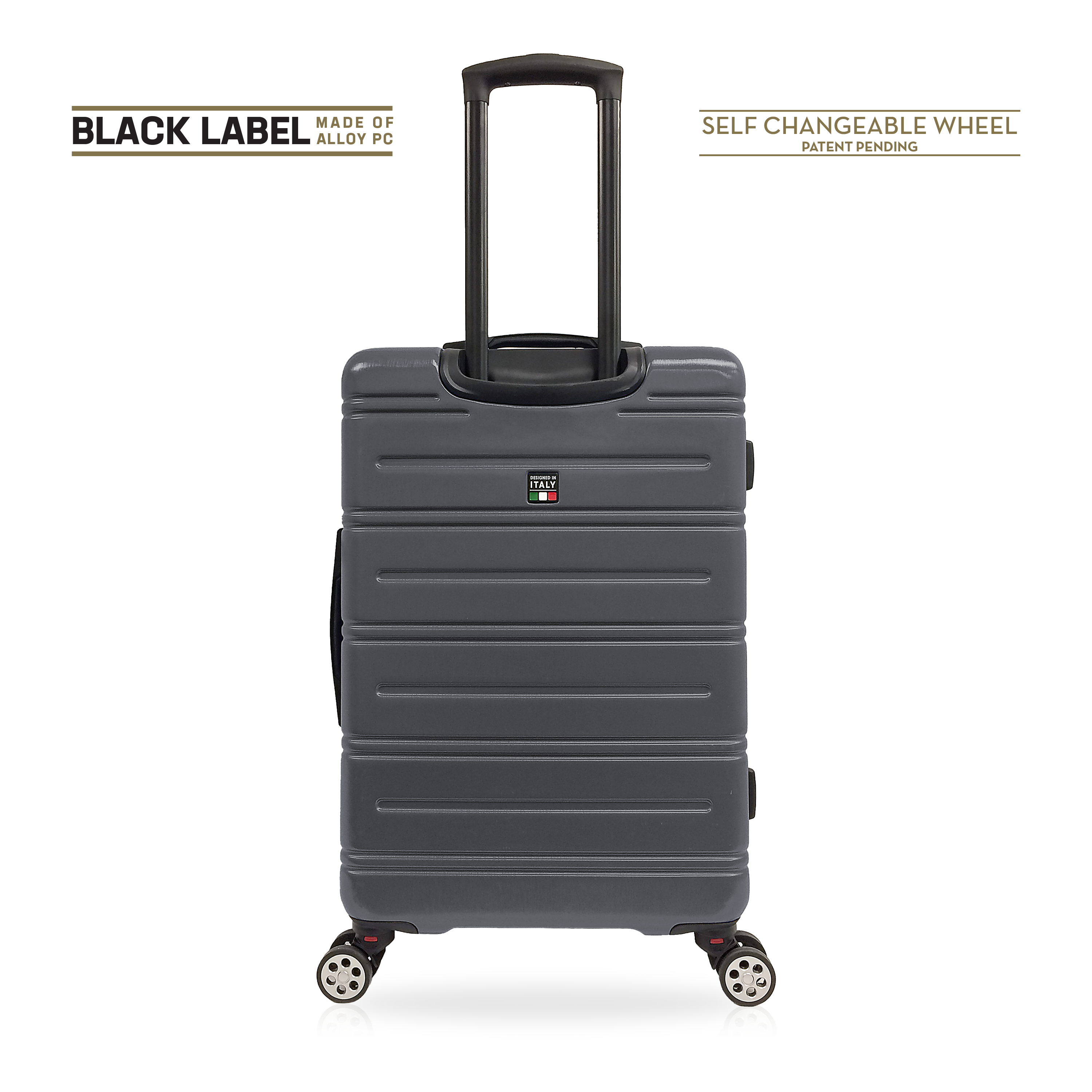 TUCCI Italy LETIZIA (20", 24", 28", 32") Expandable Spinner Wheel Suitcase